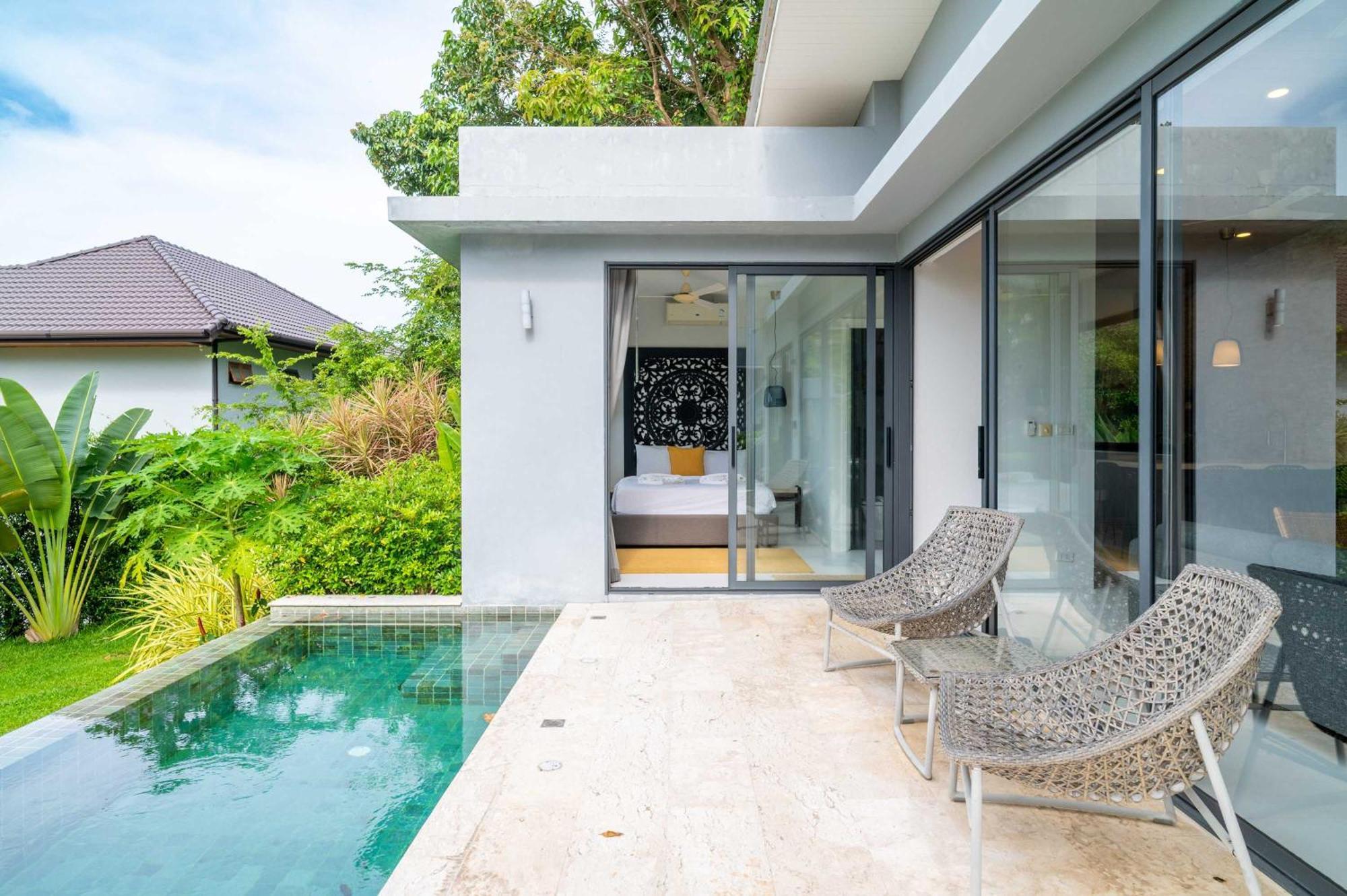 Tropical 2br Luna Private Pool In Pousada Bophut